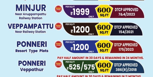 Thanigai Real Estate Projects for Sale